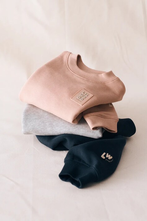 Liewood Bluza dziecięca bawełniana Ridley Sweatshirt szara LW20778