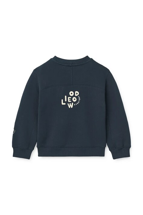 Liewood Bluza dziecięca bawełniana Ridley Sweatshirt granatowa LW20778