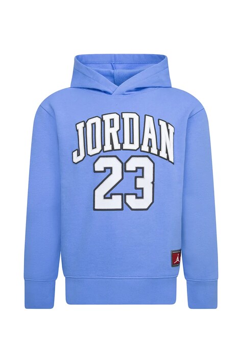 Jordan Bluza z kapturem dziecięca z bawełną niebieska 95C479