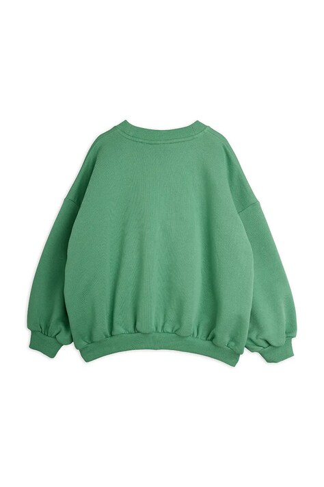 Mini Rodini Bluza dziecięca bawełniana Elephant zielona 26720132
