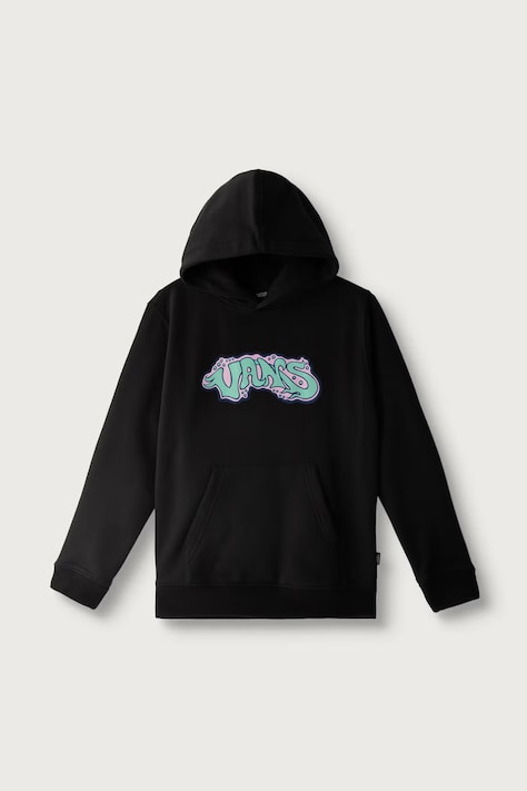 Vans Pulover s kapuco otroški Cruiser Hoodie črn VN00103YBLK1
