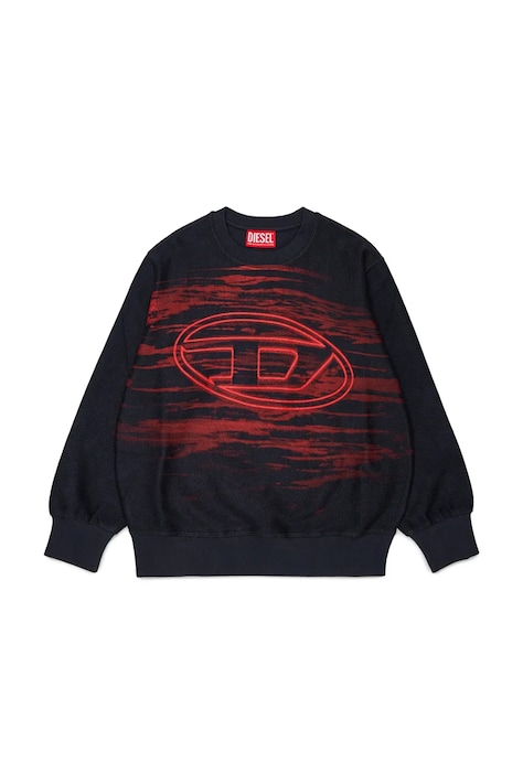 Diesel Melegítőfelső gyerek SFRIT OVER SWEAT-SHIRT fekete J02984