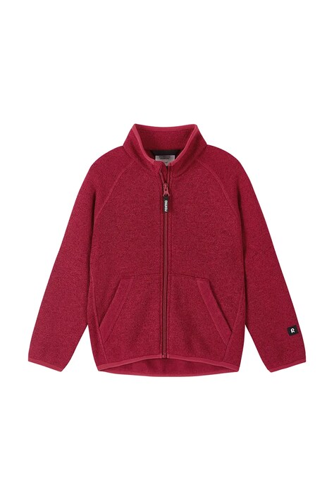 Reima Bluza rozpinana dziecięca Hopper czerwona 5200050A