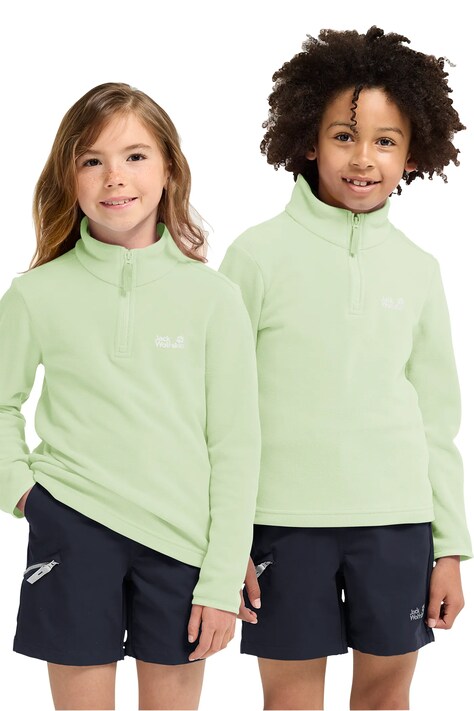 Jack Wolfskin Bluza polarowa dziecięca TAUNUS 100 zielona A65889