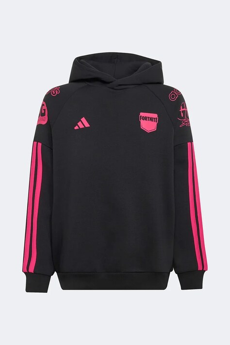 adidas кофта з капюшоном дитяча з бавовною FORTNITE — фото 2