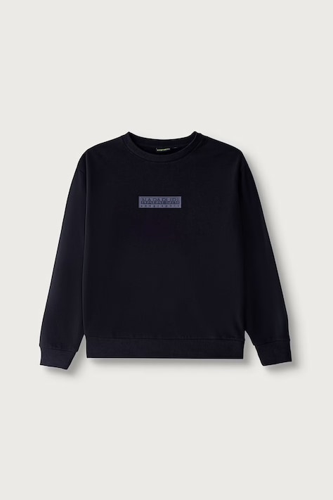Napapijri Bluza dziecięca z bawełną B-NEW BOX LOGO C W granatowa NP0A8B3K1761