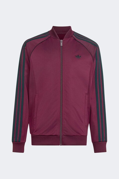 adidas Originals кофта, яка розстібається дитяча — AW26-BLKZZ0, бордо — фото 2