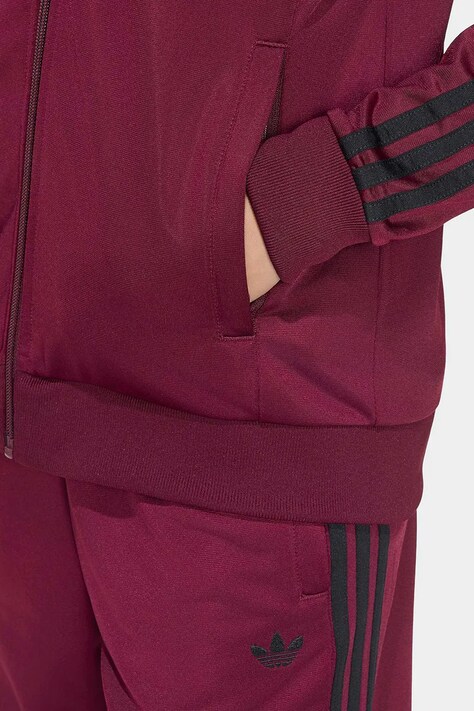 adidas Originals кофта, яка розстібається дитяча — AW26-BLKZZ0, бордо — фото 8
