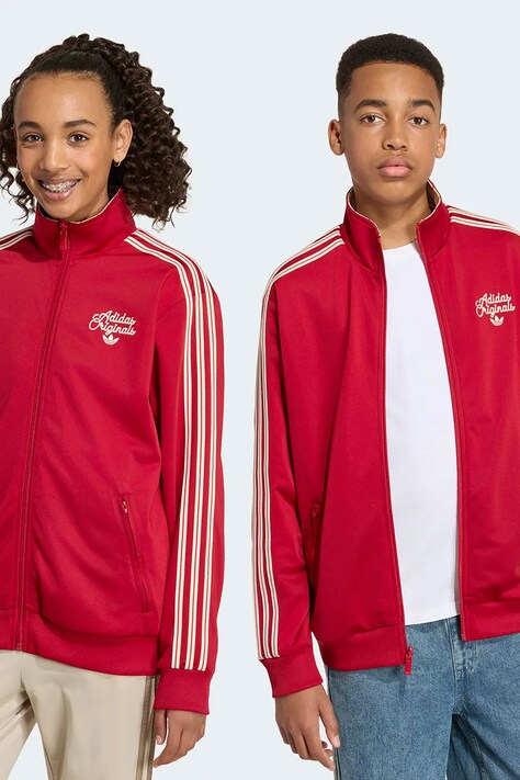 adidas Originals Bluza dwustronna dziecięca czerwona KS4154