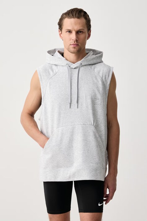 Nike Bluza bez rękawów męska z bawełną N.A.C. Dri-FIT szara IQ5551.077