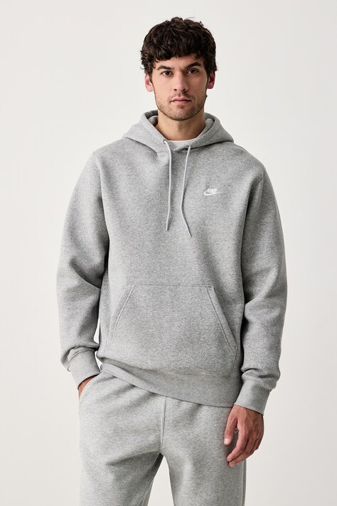 Nike Sportswear Bluza z kapturem męska z bawełną Club szara FN3859.063
