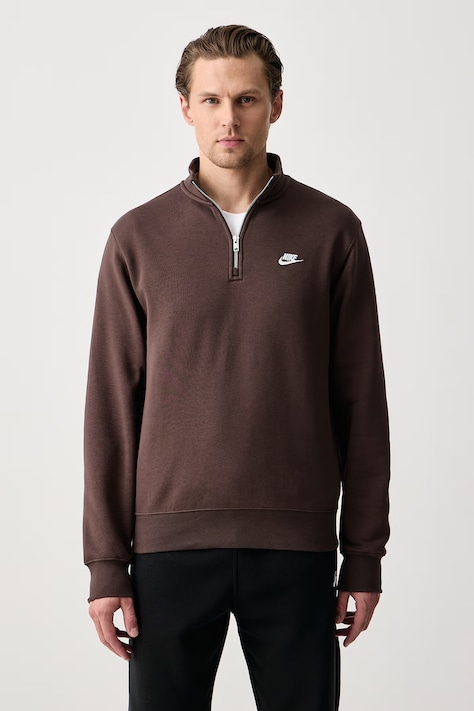 Nike Sportswear Bluza męska z bawełną Club brązowa FN3864.237