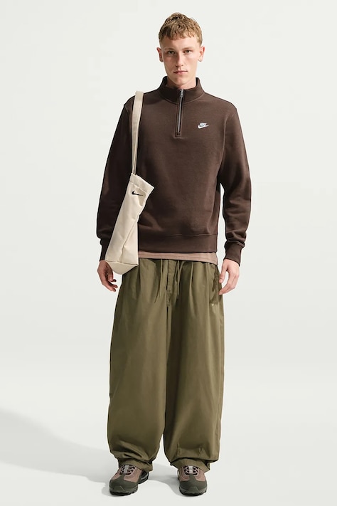 Nike Sportswear Bluza męska z bawełną Club brązowa FN3864.237