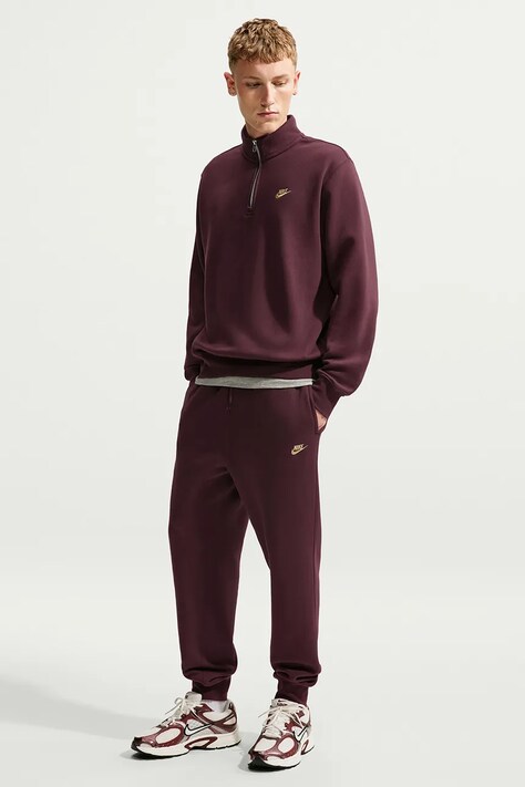 Nike Sportswear Bluza męska z bawełną Club bordowa FN3864.652
