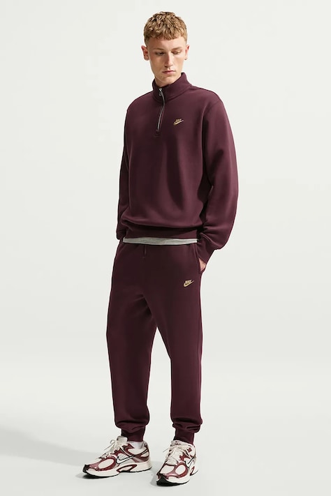 Nike Sportswear Bluza męska z bawełną Club bordowa FN3864.652