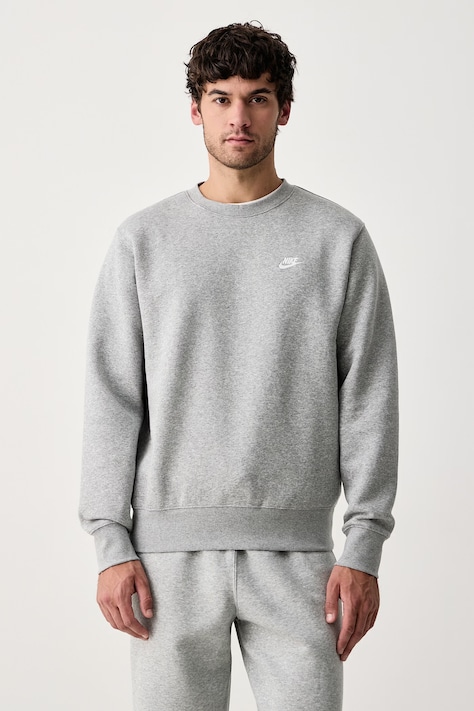 Nike Sportswear Hanorac pentru bărbați cu bumbac Club gri FN3886.063