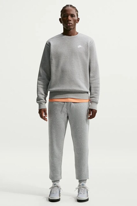 Nike Sportswear Bluza męska z bawełną Club szara FN3886.063