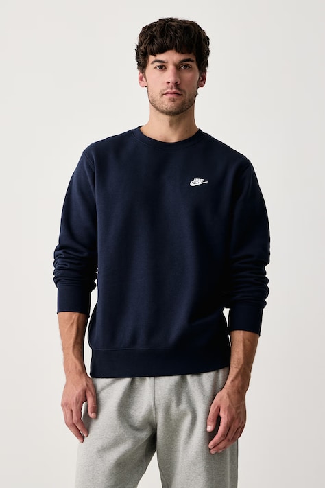 Nike Sportswear Bluza męska z bawełną Club granatowa FN3886.451