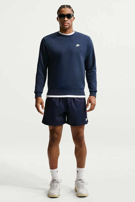 Nike Sportswear Bluza męska z bawełną Club granatowa FN3886.451