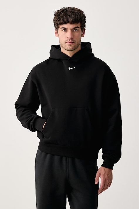 Nike Sportswear Bluza z kapturem męska z bawełną Solo Fleece czarna IX1926.001