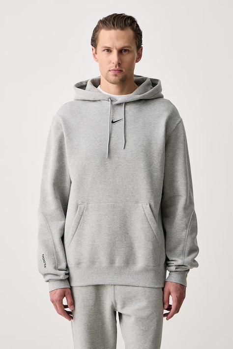 Nike Sportswear NOCTA bluza z kapturem z bawełną męska szara HM5762.021