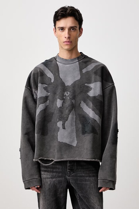 Represent Sweatshirt cotton Men's black MLM101066