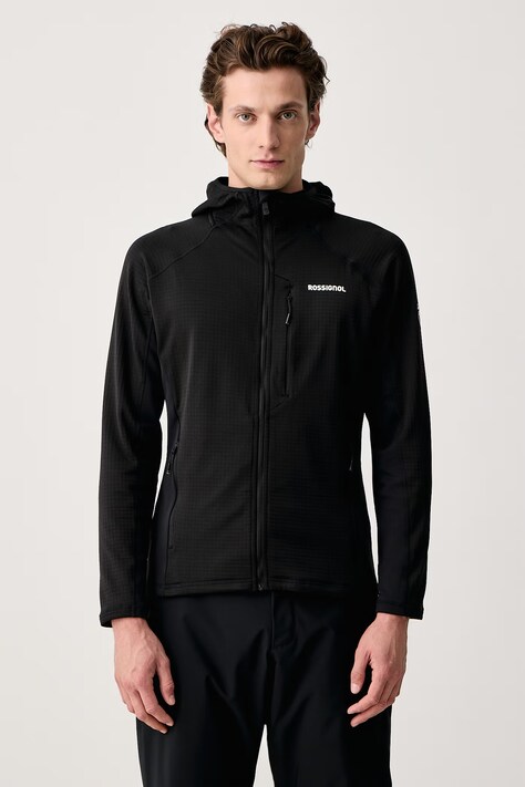 Rossignol Bluza sportowa męska BLACKSIDE MIX czarna RLOML04