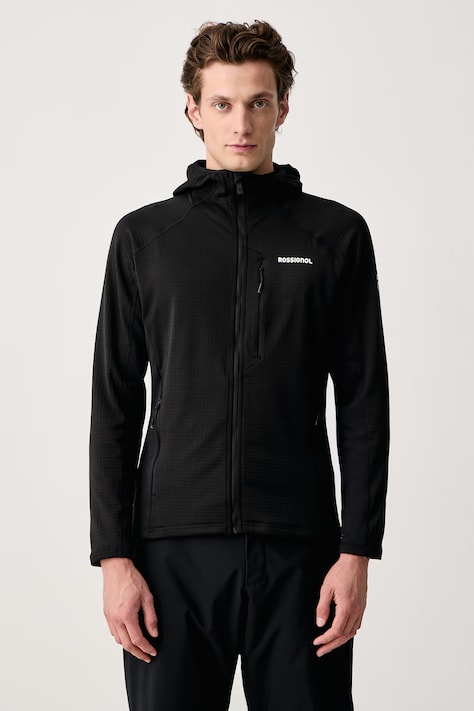 Rossignol Bluza sportowa męska BLACKSIDE MIX czarna RLOML04