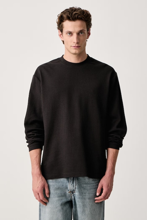Rip Curl Bluza męska bawełniana PREMIUM SURF czarna 13BMTE