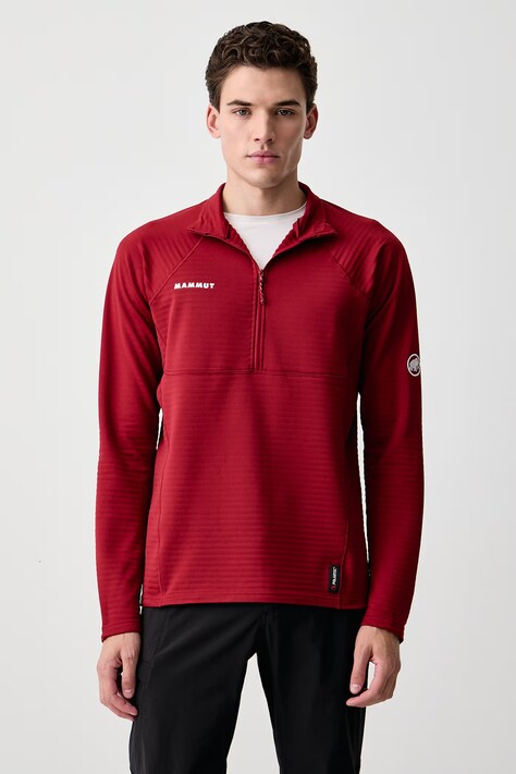 Mammut Bluza sportowa męska Taiss czerwona 1014-07340