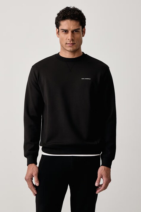 Karl Lagerfeld Суичър мъжки черен 564902.705016