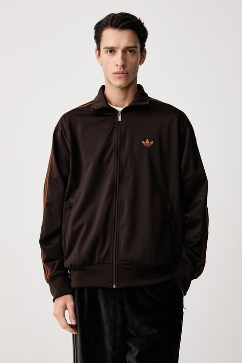 adidas Originals Bluza rozpinana męska Firebird czarna KS7464