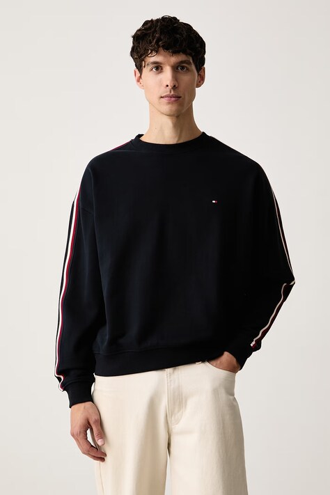 Tommy Hilfiger dukserica loungwear za muškarce od pamuka mornarsko plava UM0UM03943