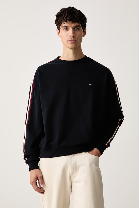 Tommy Hilfiger dukserica loungwear za muškarce od pamuka mornarsko plava UM0UM03943