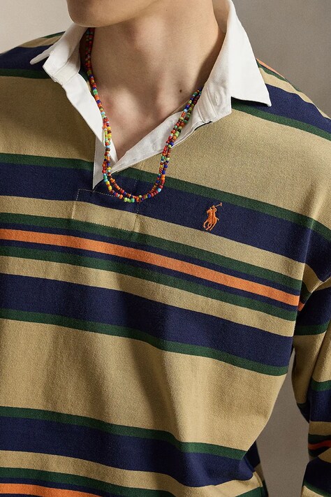 Polo Ralph Lauren кофта чоловіча бавовняна — AW26-BLMZGJ, барвистий — фото 4