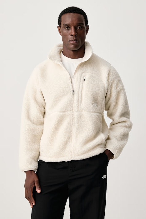 The North Face Bluza rozpinana męska polarowa Extreme Pile beżowa NF0A8KQXQLI1