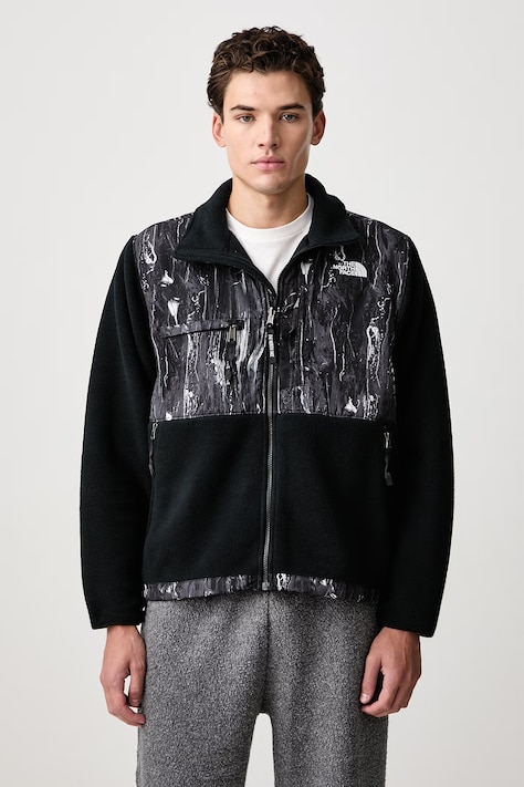 The North Face Μπλούζα με κουμπιά ανδρική φλις Retro Denali μαύρη NF0A8JJYT211