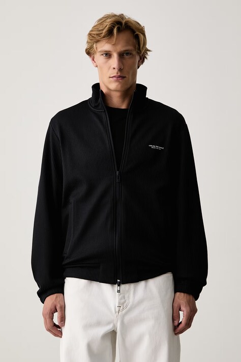 Armani Exchange Кофта на застёжке для мужчин тёмно-синяя XM003425 AF28569