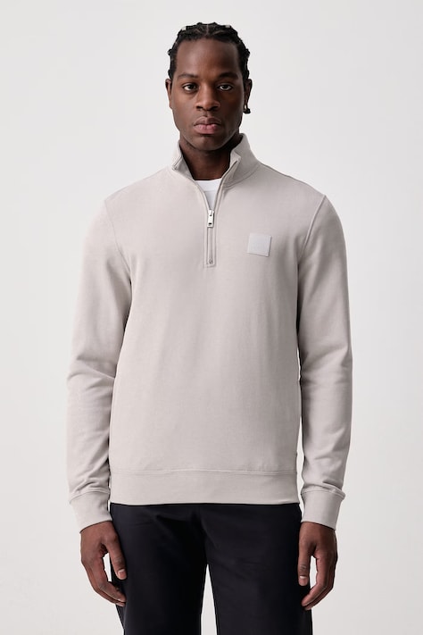 Calvin Klein Bluza męska z bawełną beżowa LV04LH229G