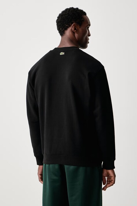 Lacoste Bluza męska bawełniana czarna SH9989