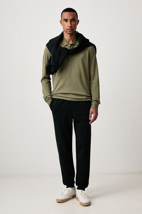 Lacoste Кофта бавовняна чоловіча зелена SH9801