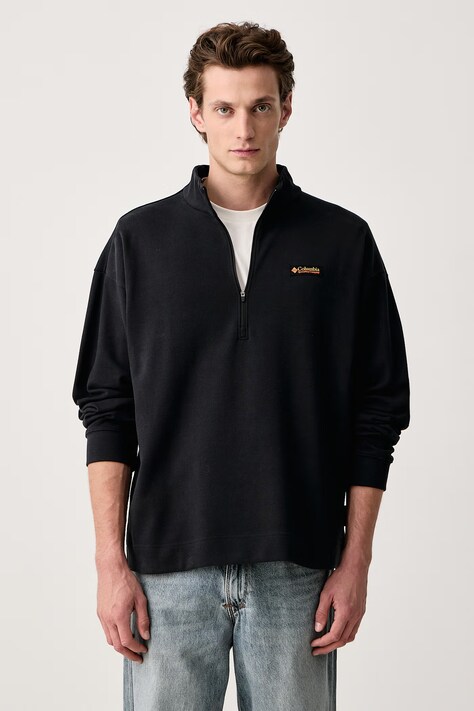 Columbia Bluza męska z bawełną Sauvie Sky czarna 2174651