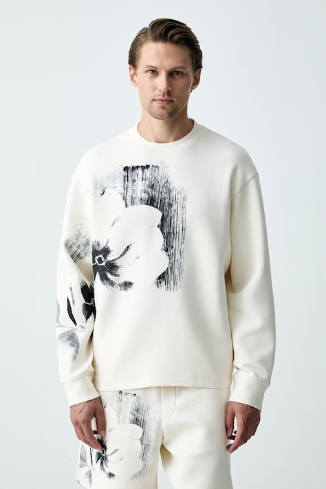 Armani Exchange bluza męska beżowa XM002804 AF10818