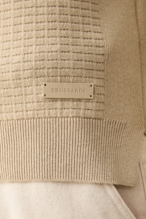 Trussardi светр чоловічий з бавовною — фото 5