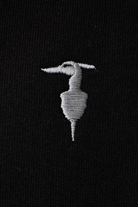 Trussardi кофта на застібці з капюшоном чоловіча бавовняна — фото 5