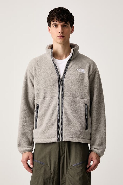 The North Face Μπλούζα με κουμπιά ανδρική φλις Fleeski Fz Jacket γκρί NF0A88XQ2MB1