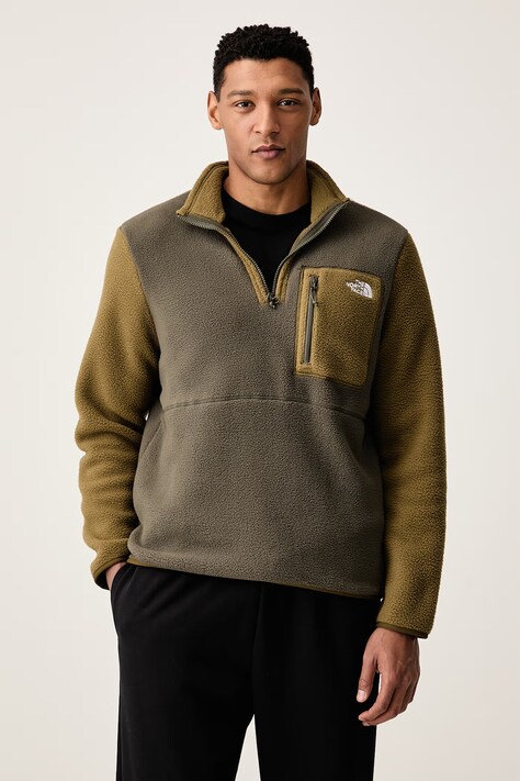 The North Face Bluza męska polarowa Yumiori zielona NF0A883SUG81