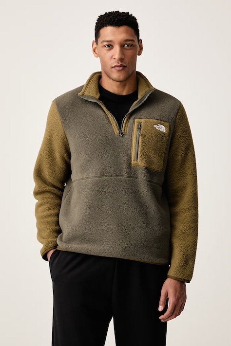 The North Face Bluza męska polarowa Yumiori zielona NF0A883SUG81