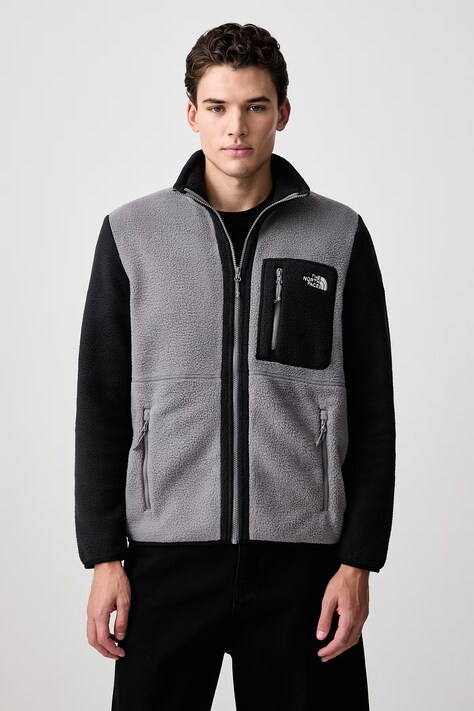 The North Face Dukserica za muškarce s flisom Yumiori siva NF0A883RRPI1