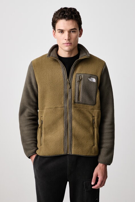 The North Face Bluza rozpinana męska polarowa Yumiori zielona NF0A883RRL21